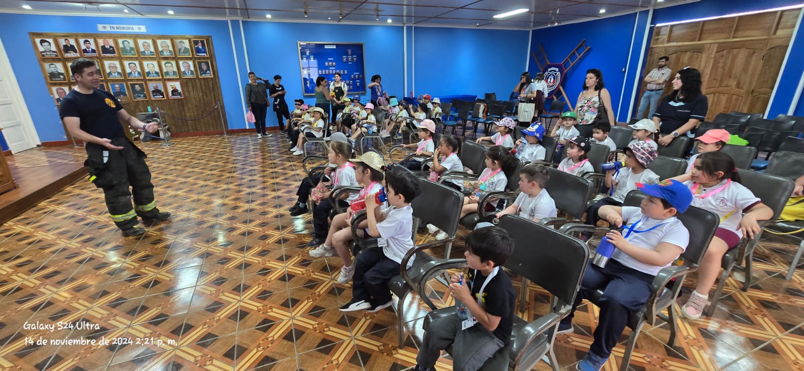 Actividad: Visita a los Bomberos 