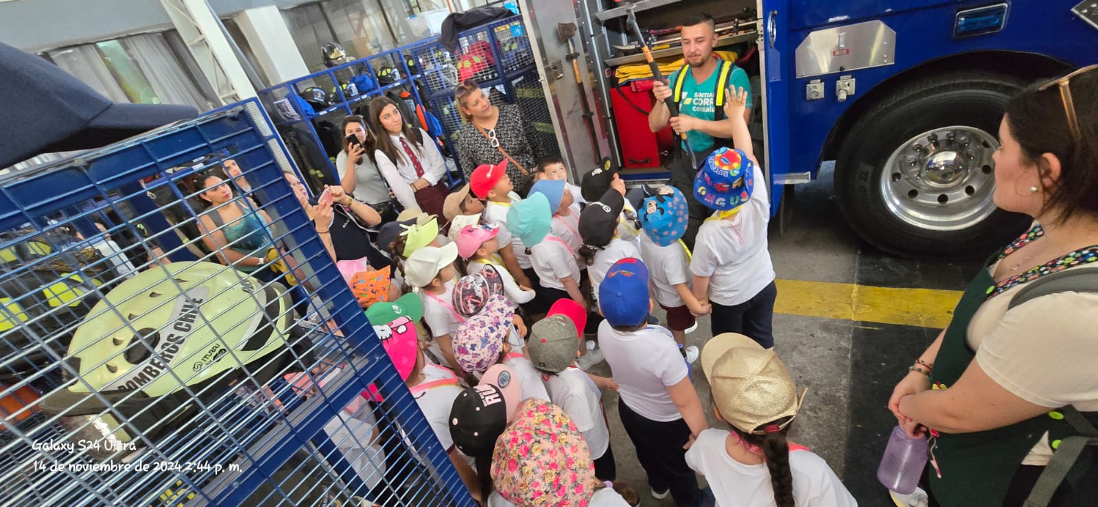 Actividad: Visita a los Bomberos 