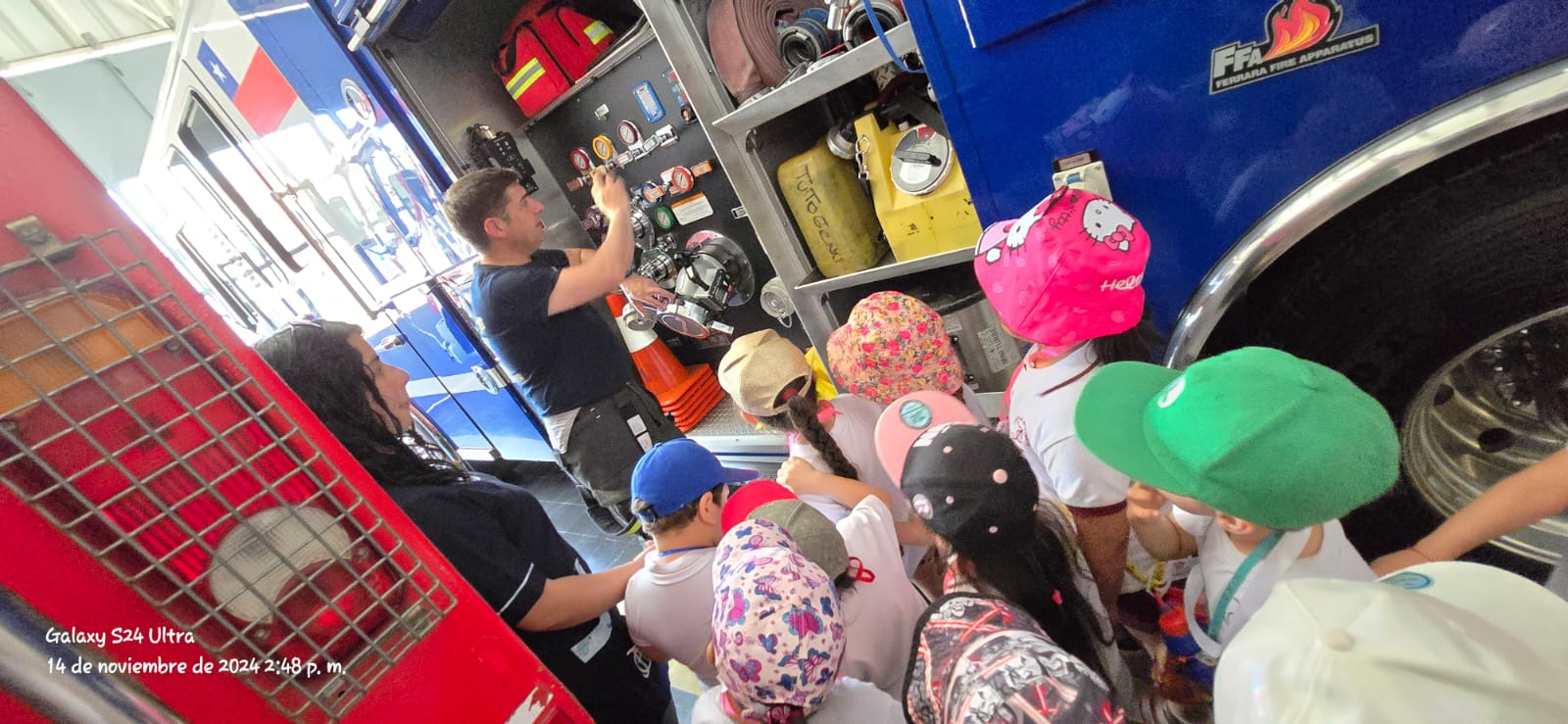 Actividad: Visita a los Bomberos 