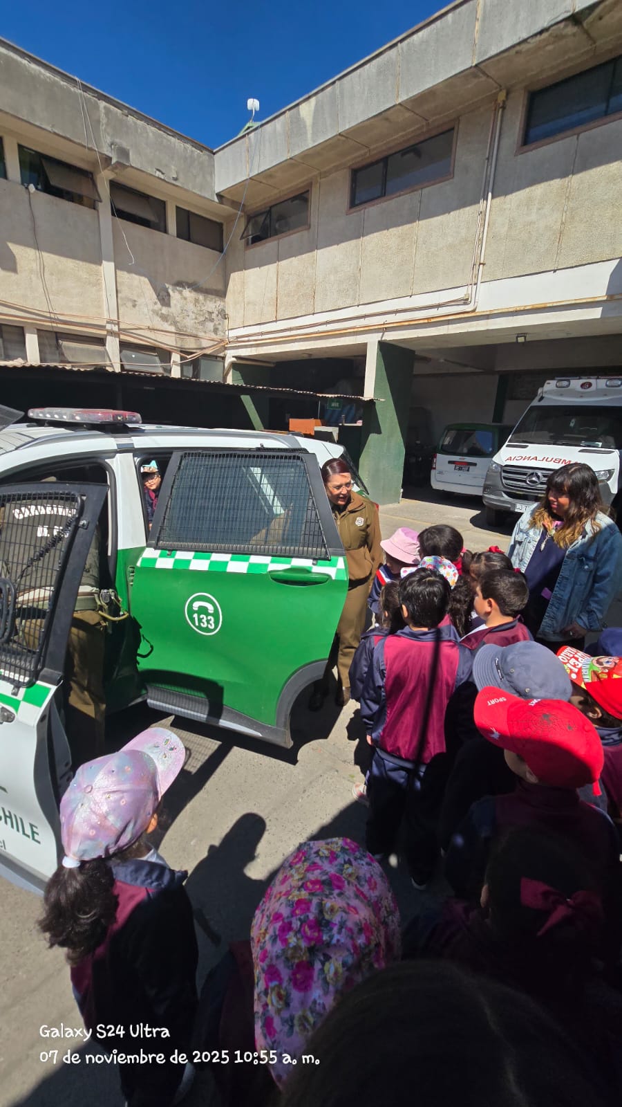 Actividad: Visita a Carabinero