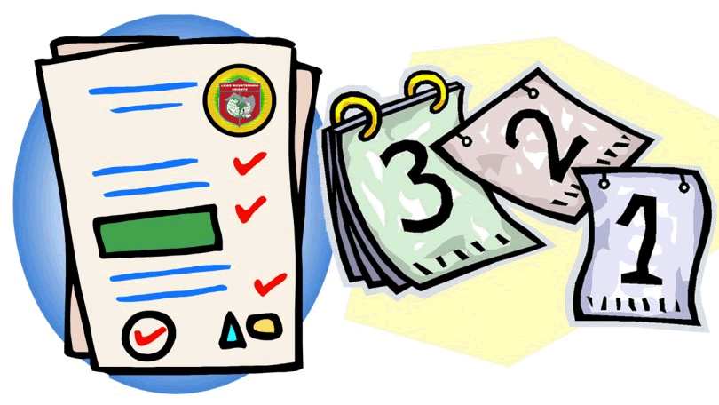 CALENDARIO DE EVALUACIONES MES DE NOVIEMBRE 2025