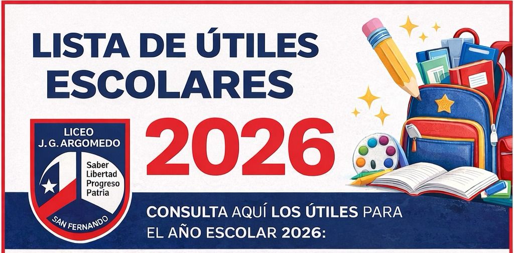 LISTA DE ÚTILES 2026